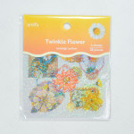 Amifa Mini Sheet Seal [Twinkle Flower] nostalgic yellow