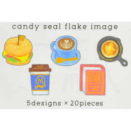 Drop Peko Candy Flake Seal [05649] 49351 - Cafe