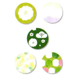 Furukawashiko Flake Seals [QSA170] - Iroirodo Green