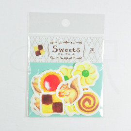 Furukawashiko [Otome Jikan] Flake Seals - Sweets Cookie