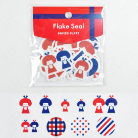 Mizutama Fake Sticker X Hachimonjiya - Red Blue