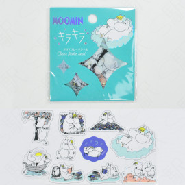 World Craft Clear Glitter Flake Seal Moomin [MOKFS-109] - Moomin and Snoke's Mr./Ms.