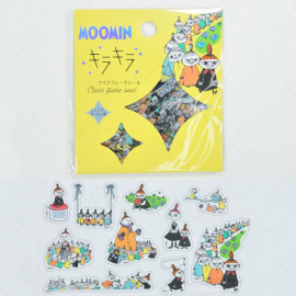 World Craft Clear Glitter Flake Seal Moomin [MOKFS-110] - Little My and Siblings
