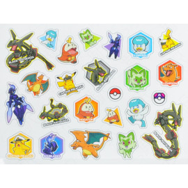 Showa Note Pokemon Flake Seal [Pattern A] Cool