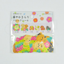 Hanayaka Glitter Stickers [EM030-12]