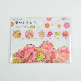 Hanayaka Glitter Stickers EM030-56