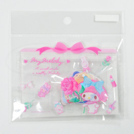 Sanrio My Melody Flake Sticker with Zipper Bag
