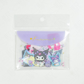 Sanrio Flake Seal with Case [40126-9] - Kuromi