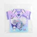 Sanrio Summer Flake Sticker with T-Shirt Shape Case [2023] - Kuromi