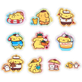 Sanrio Summer Flake Sticker [2025] - Pompompurin