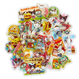 Sanrio Characters Flake Seals - Sanrio Dagashi Honpo Sanrio Characters Flake Seals - Sanrio Dagashi Honpo