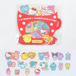 Sanrio Original Flake Sticker x SWIMMER [03213-1] Sanrio Characters
