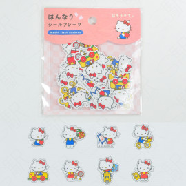 Sanrio Washi Flake Seal Hannari [CR124309] - Hello Kitty