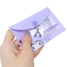 Tees Factory Sanrio Flake Sticker Set with Pouch - Kuromi