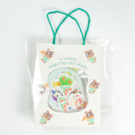 Sun-Star Stationery Animal Crossing (Atsumare Doubutsu No Mori) Paper Bag Flake Seal [S2274191] - Ivory