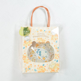 Sun-Star Stationery Chiikawa Paper Bag with Flake Seal [S2274280] - Check