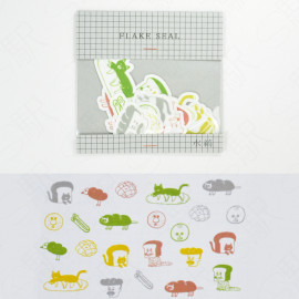 Mizushima Flake Sticker x Keiko Shibata - Bakery Mizushima Flake Sticker x Keiko Shibata - Bakery