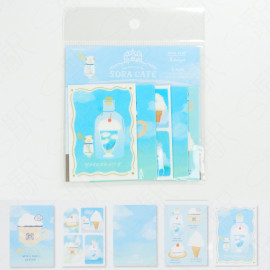 Furukawashiko Deco Seal Set Watashibiyori [QA34] SORA CAFE: Lunch