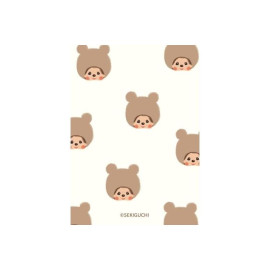 Furukawashiko Deco Seal Set x Monchhichi [MM34] - Bear