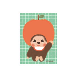 Furukawashiko Deco Seal Set x Monchhichi [MM35] - Apple