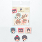 Furukawashiko Flake Sticker x Monchhichi [MM13] - Twins