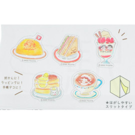 Hara Peko Cafe x Furukawashiko Flake Sticker [PP19] - Lunch