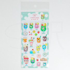 Hara Peko Cafe x Furukawashiko Sticker Sheet [PP24] - Glass