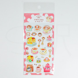Hara Peko Cafe x Furukawashiko Sticker Sheet [PP26] - Tea