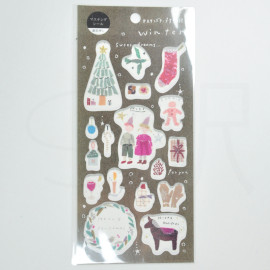 Kamiiso Masking Seal Sheet Miki Tamura [J-245] - Winter
