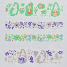 HALLMARK Moomin Characters Masking Tape Sticker Sheet [ELS-809-867] - Little My
