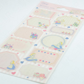 Sun-Star Stationery x Disney Message Seal [S8576548] - Alice in Wonderland 