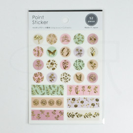 GAIA Co. Ltd Point Sticker Foil - Flower