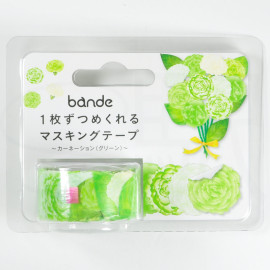 Bande Washi Roll Sticker [BDA281] Carnation Green