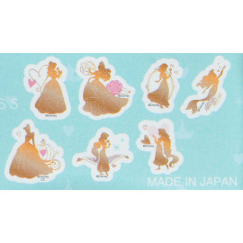 Bande Washi Roll Sticker x Tsutaya Disney - Disney Princess Silhouette Bande Washi Roll Sticker x Tsutaya Disney - Disney Princess Silhouette