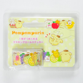 Sanrio Pompomurin Masking Roll Stickers 