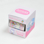 Sun-Star Stationery Character Masking Roll Stickers with Box [S8593680] - Sanrio: Cherry Chums