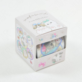 Sun-Star Stationery Character Masking Roll Stickers with Box [S8548730] - mofusand Nikukyuu