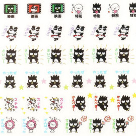 Sanrio Character Schedule Sticker Sheet [Badtz-Maru]
