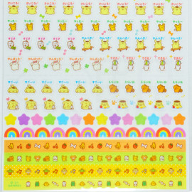 Sanrio Character Schedule Sticker Sheet [Pompompurin] 