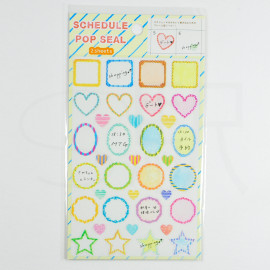 Schedule Pop Seal [Frame]