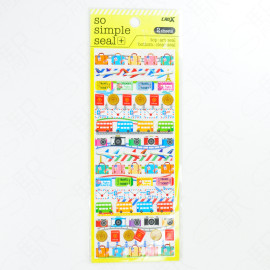 CRUX Sticker Sheet [So Simple Seal] Travel