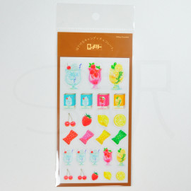 Furukawashiko x Mary Chocolate [Popping Candy Chocolate Series] Sticker Sheet 3