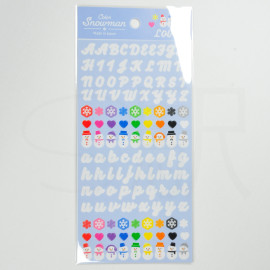 GAIA Co. Ltd Color Snowman Alphabet