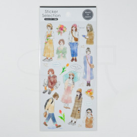 GAIA Co. Ltd Sticker Selection - Charming Lady