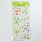 Kamio Japan Sticker Sheet [Fleurage Fleur] Flower : Herb