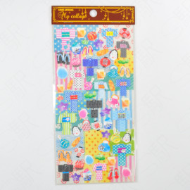Kamio Japan Sticker Sheet My Collage - Japan