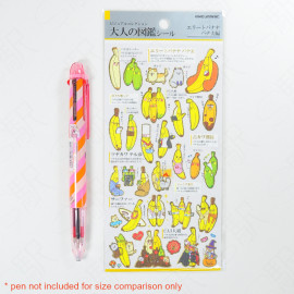 Kamio Japan Sticker Sheet x Crux [Picture Book for Adults] Tomorrow and Always LOVE FRIENDS