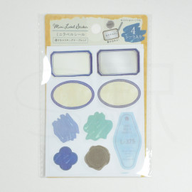 Karinpia Masking Type Mini Label Sticker [39220] - Blue