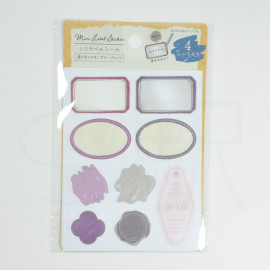 Karinpia Masking Type Mini Label Sticker [39220] - Pink