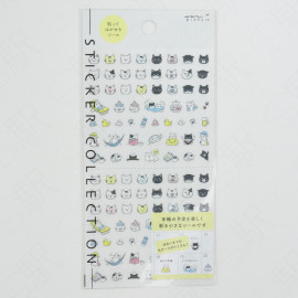 Designphil Midori Sticker Collection [82685-006] - Emoji Cat